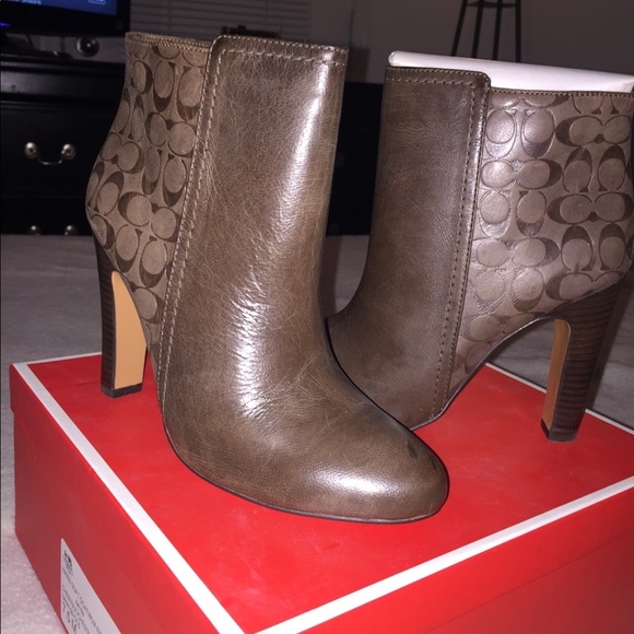 Coach Hanni soft goat 8cm booties - Picture 1 of 9